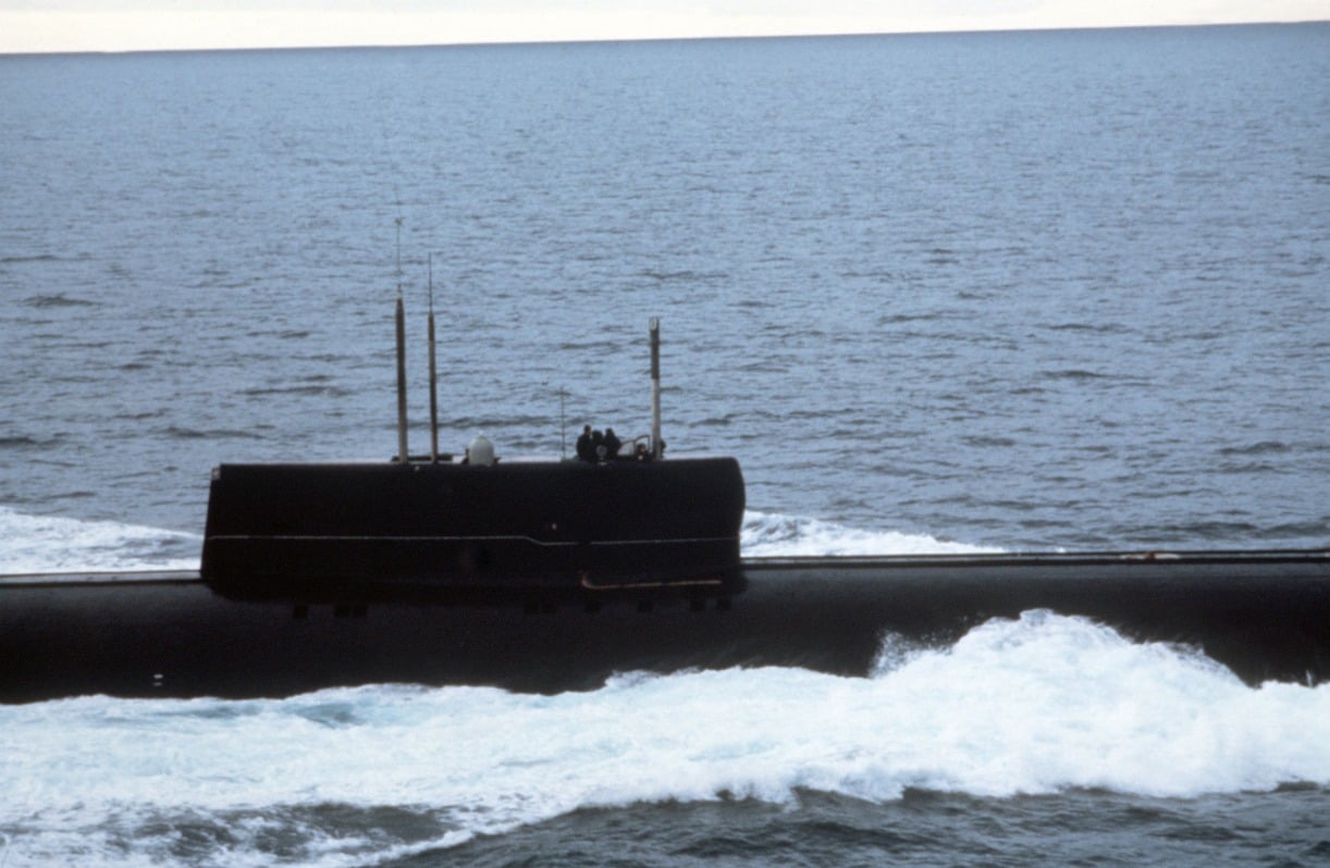 Russia's Titanium K-222 Submarine Was Something the Navy Couldn't Match