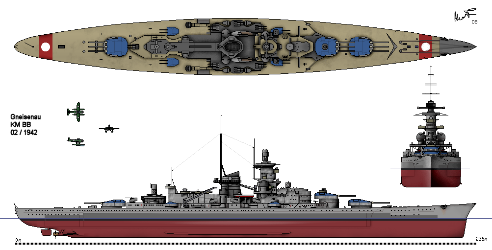 how-two-of-nazi-germany-s-most-powerful-battleships-took-on-great