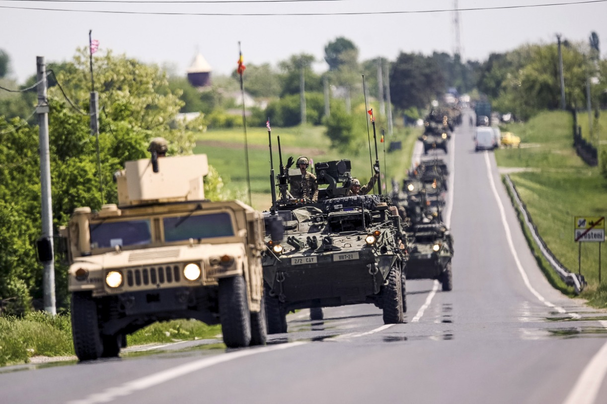 Forțele americane și române se antrenează împreună – iar Rusia urmărește