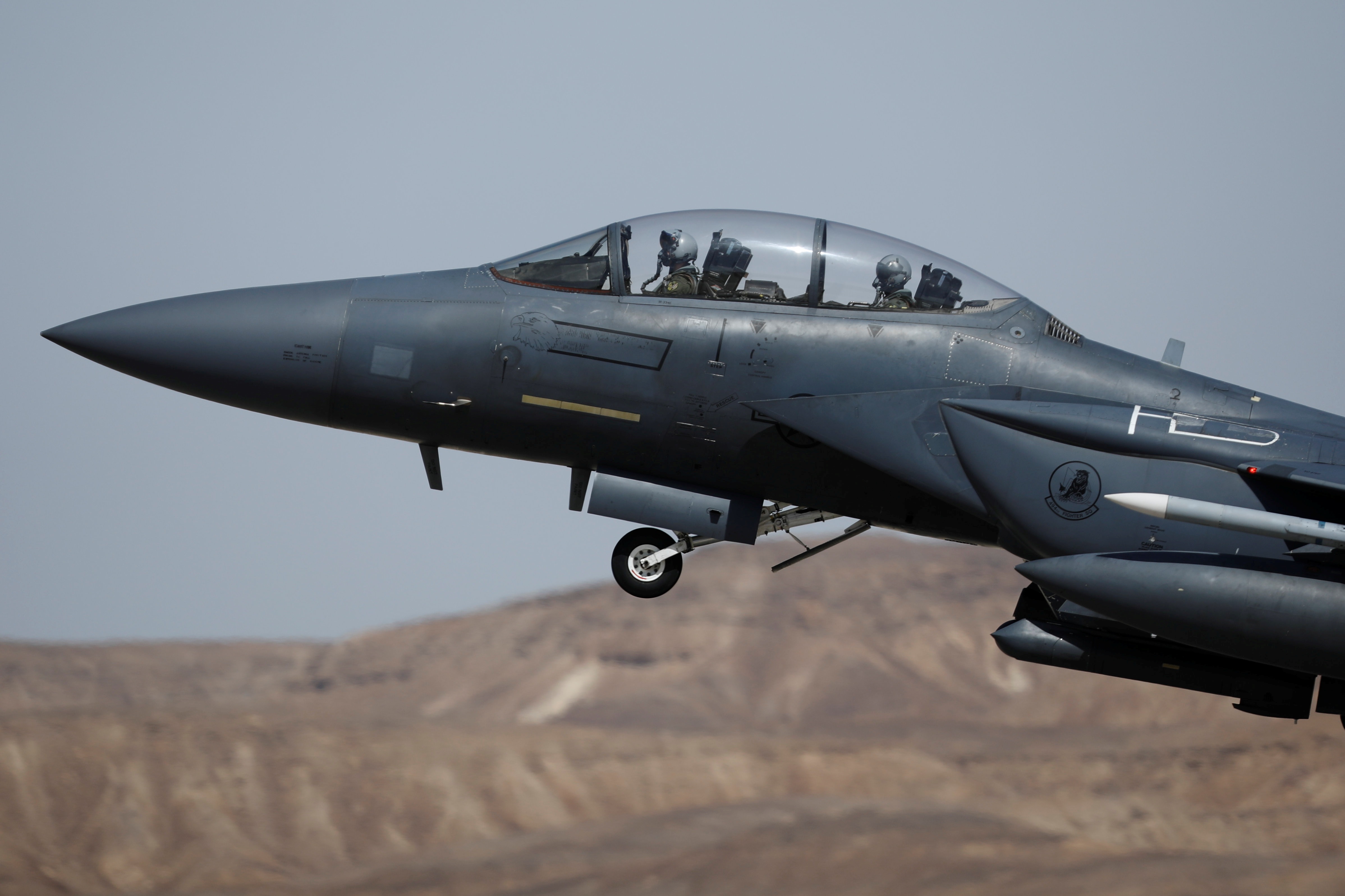 The U.S. Air Force Is Flexing Its Muscles (Think F-15s) Over The ...