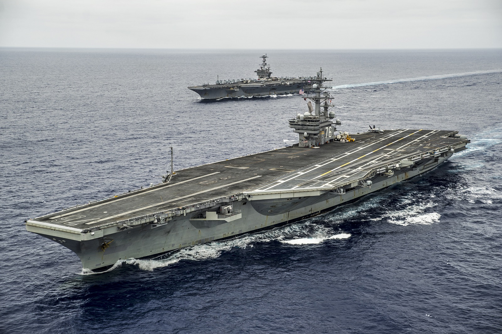 There Might Be Only 1 Thing That Can Sink a U.S. Navy Aircraft Carrier ...