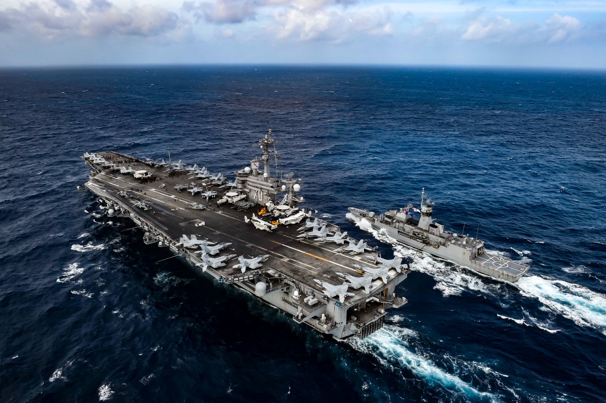 After a Long Pacific Tour, the USS Carl Vinson Recharges in Guam | The ...