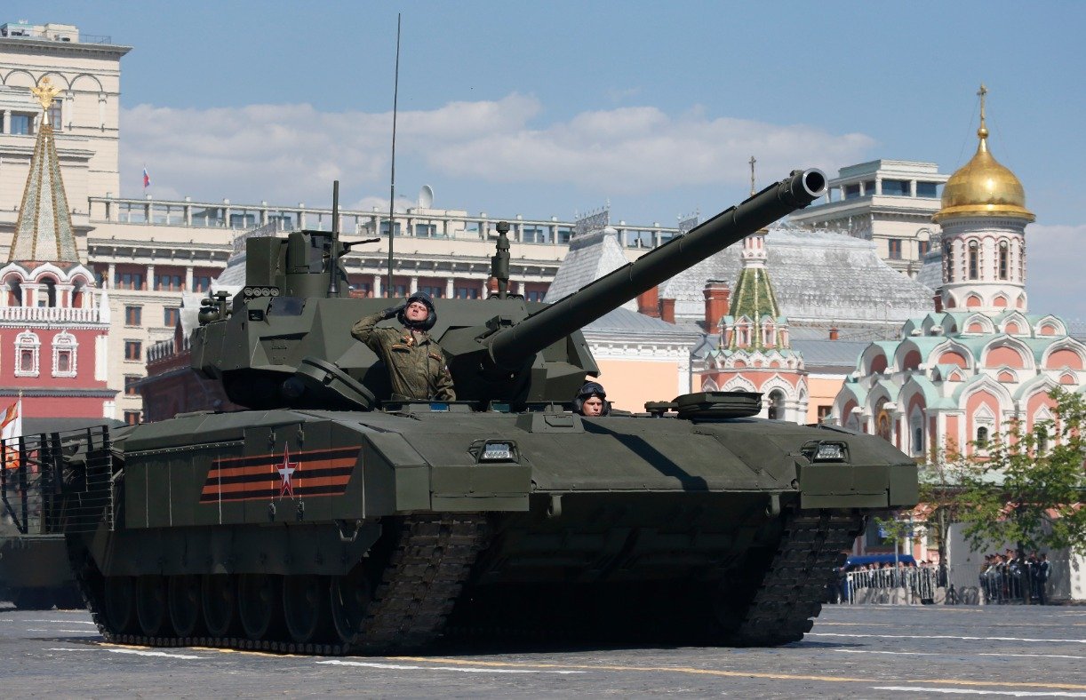 why do modern russian tanks have eyes
