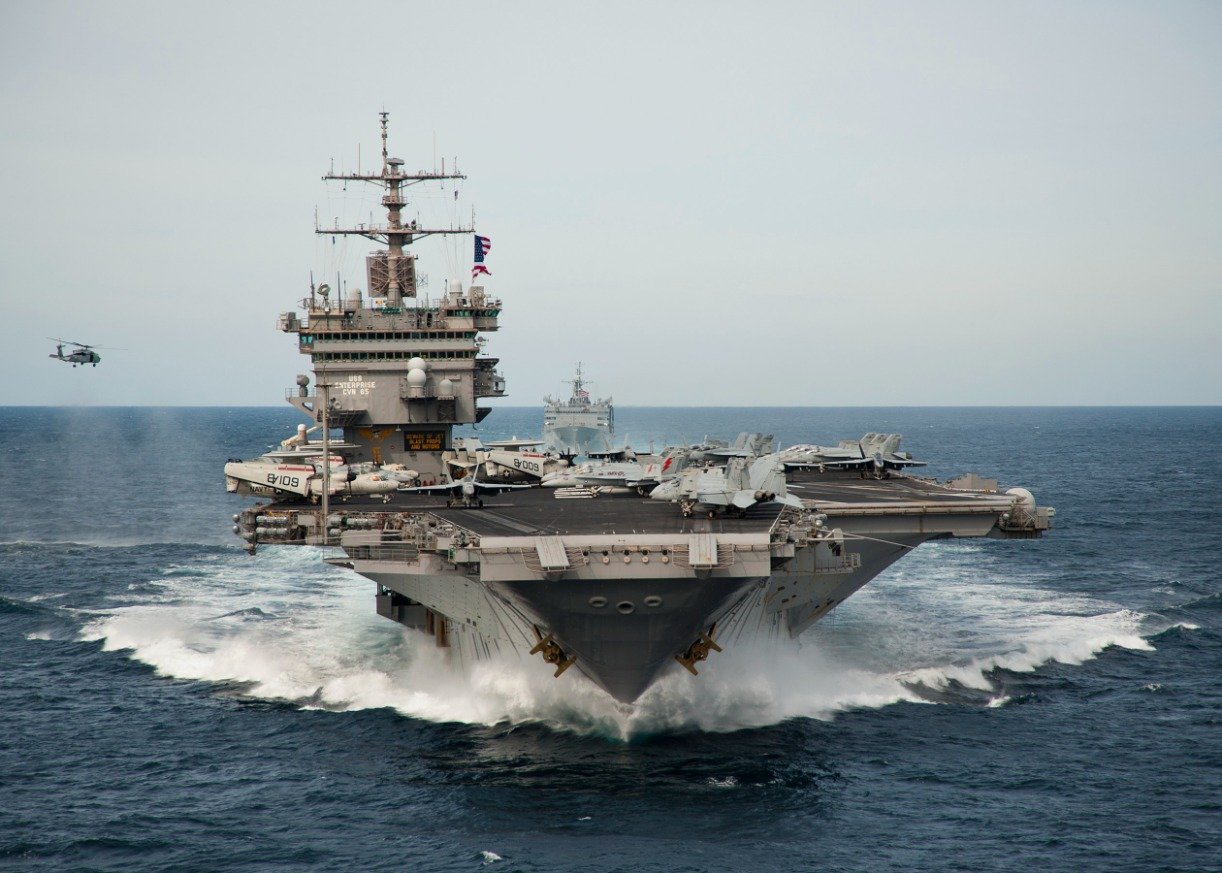 The Greatest U S Aircraft Carrier Will Finally Hit The Seas In 2028   Enterprise 