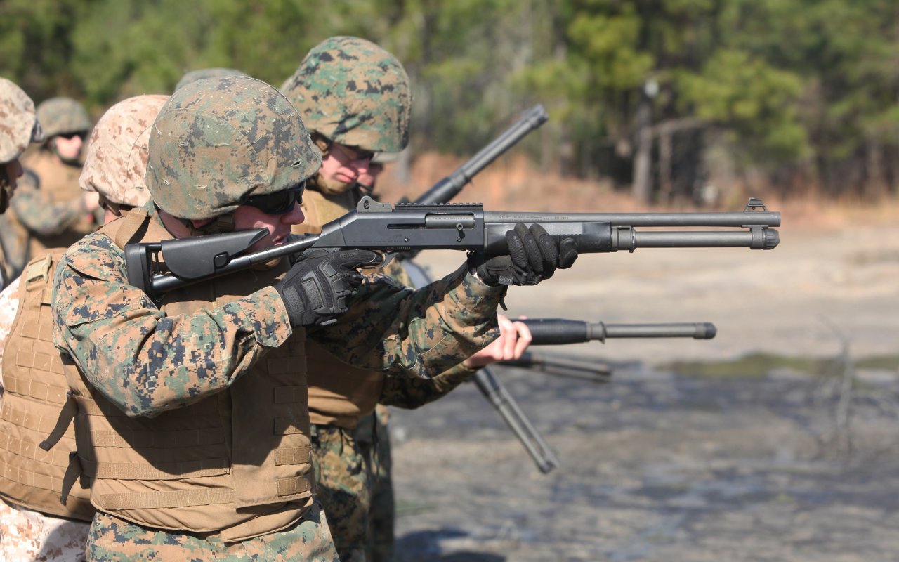 The M1014: Inside the U.S. Marine Corps’s Combat Shotgun | The National ...