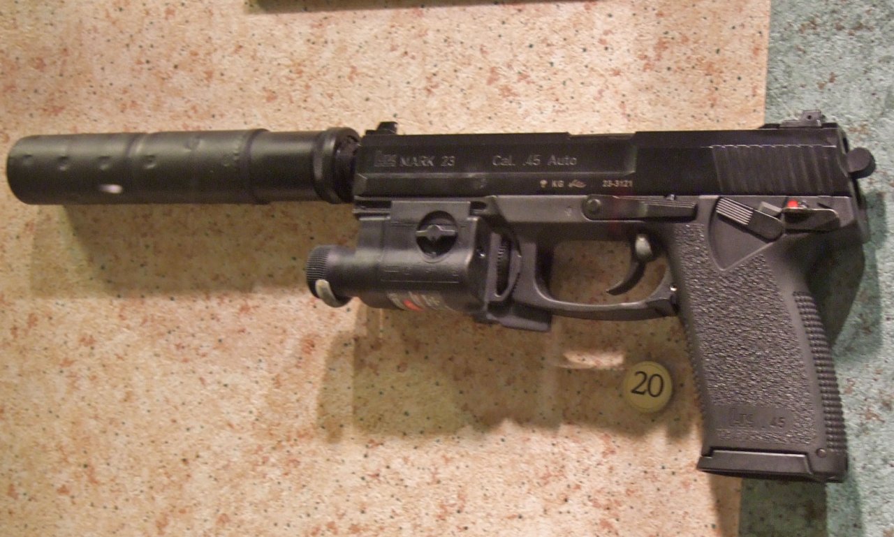 UTG Navy Seal MK 23 spring airsoft pistol – Part 1