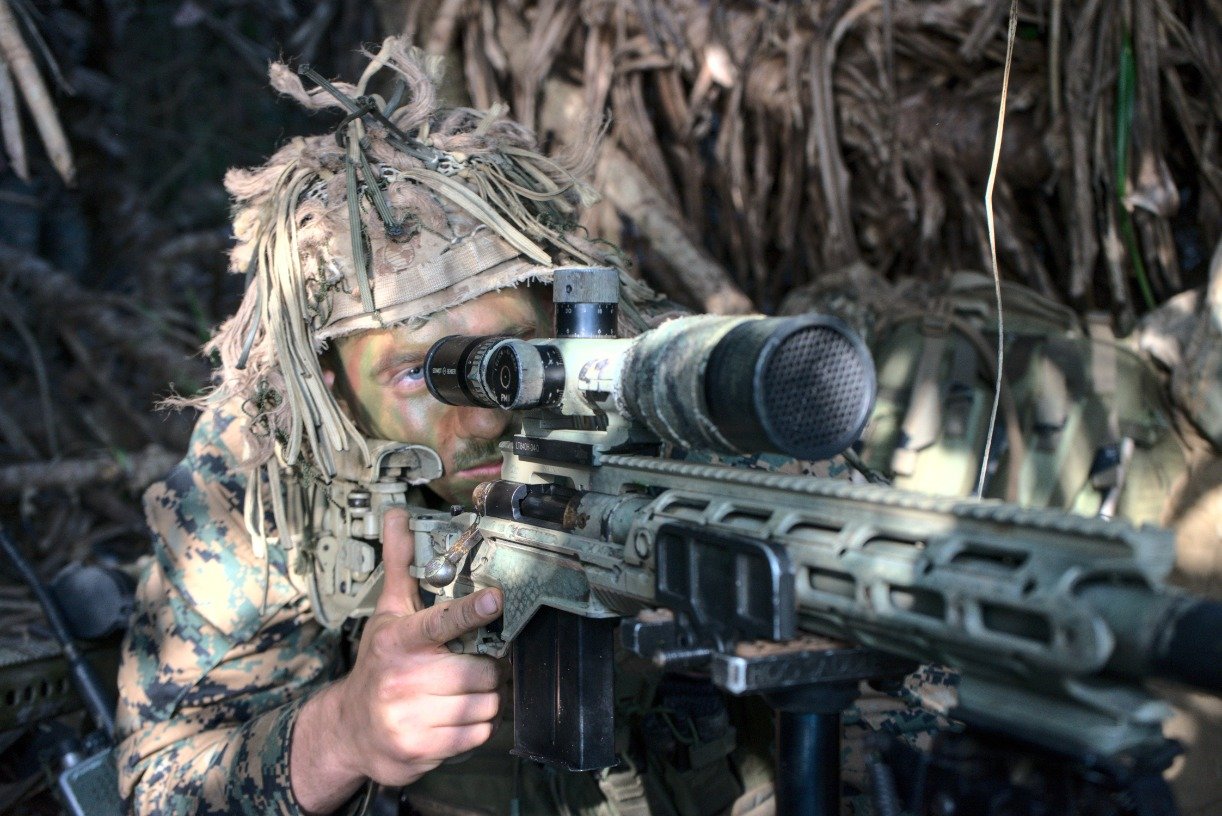 Marine Sniper Made Corps' Longest Kill Shot With Machine Gun