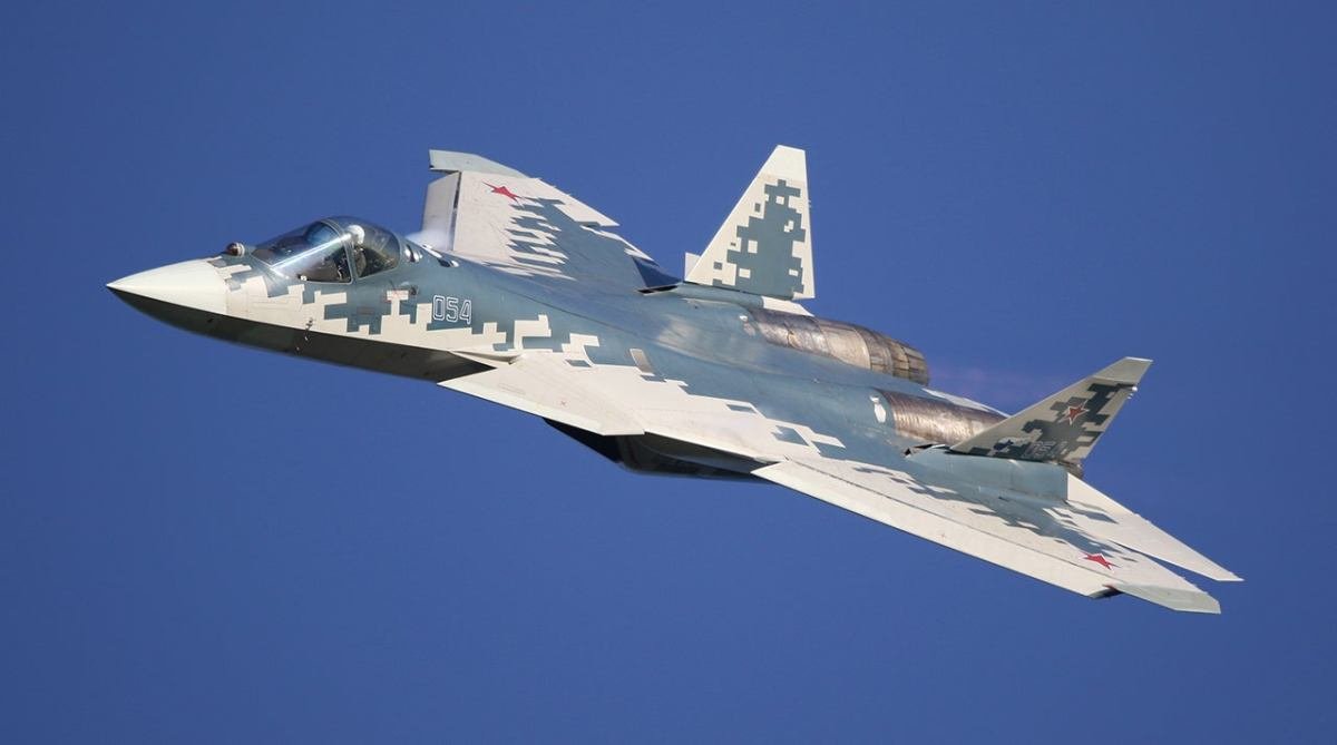 Seeing Half Of Russia's Su-57 Stealth Fighters Suddenly Go Airborne Was ...