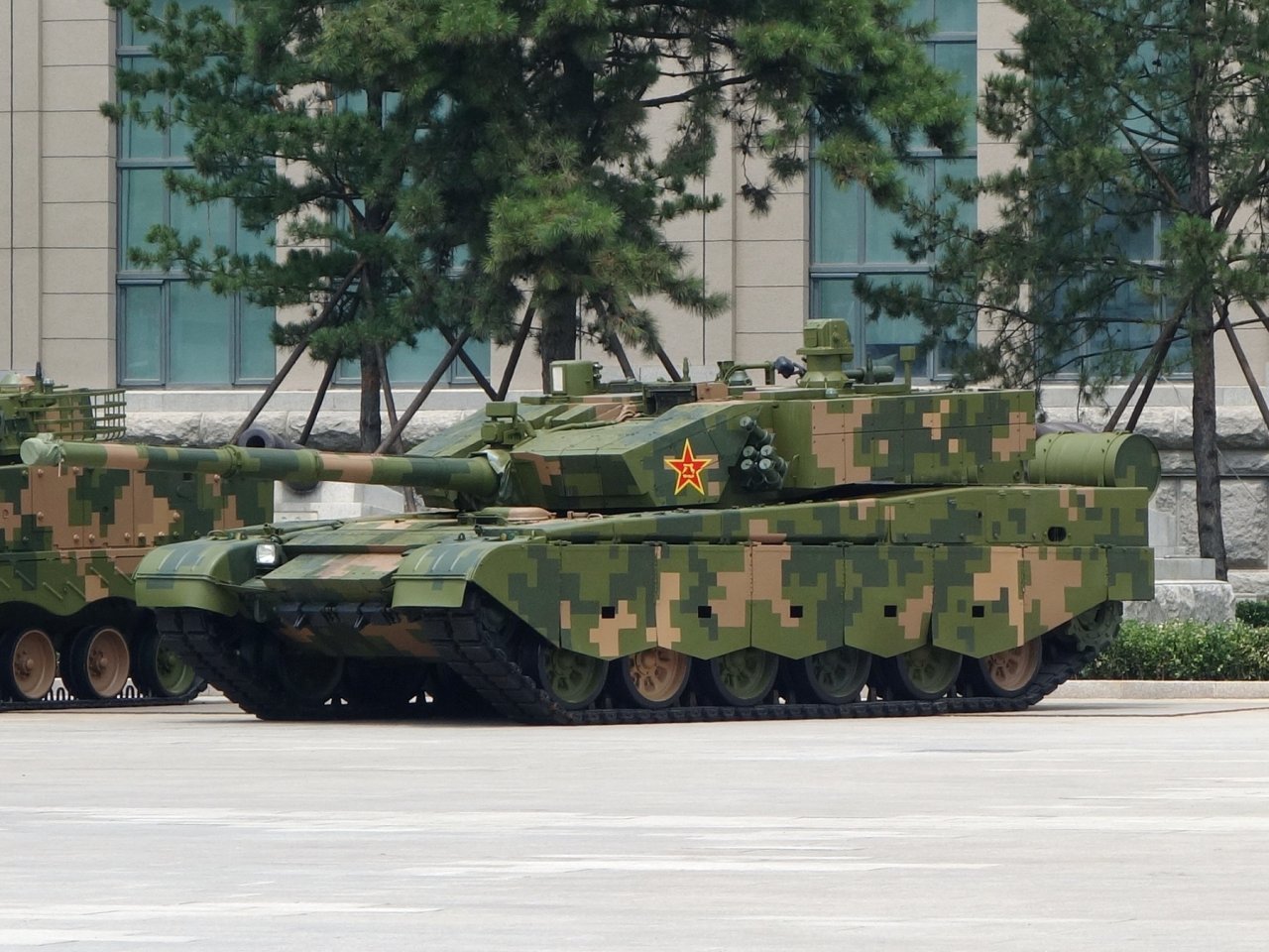 chinese type-96b main battle tank