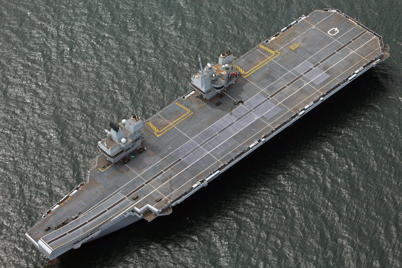 The Royal Navy's New Carriers Might Not Be 'Supercarriers' (But They ...