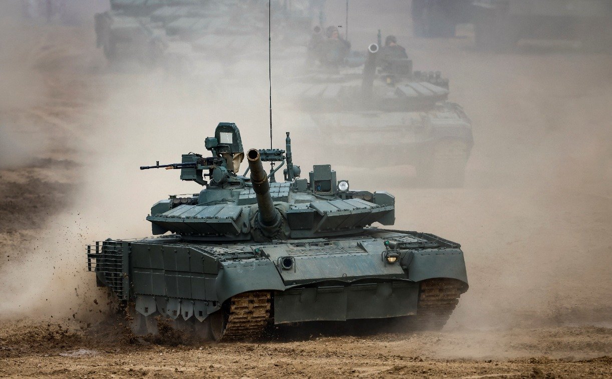 Russian Military Conducting Tank Training in Tajikistan | The National ...