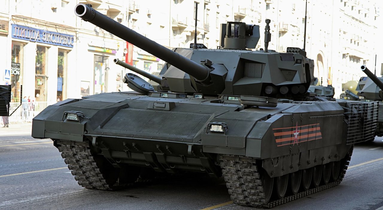 Russian T-14 Armata Main Battle Tank 3D PRINTS