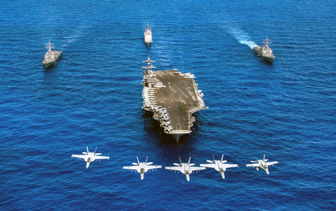 us navy aircraft carrier battle group