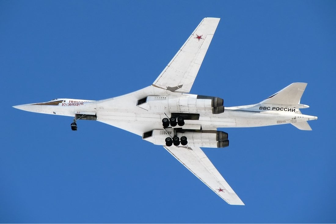 Russia’s Tu-160M2 Blackjack Supersonic Bomber: A Cruise Missile Carrier ...