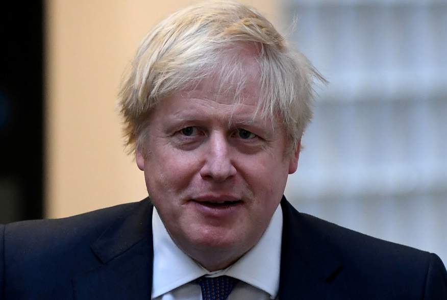 Britain's Prime Minister Boris Johnson visits King's Maths School, part of King's College London University, in central London, Britain January 27, 2020. Daniel Leal-Olivas/Pool via REUTERS