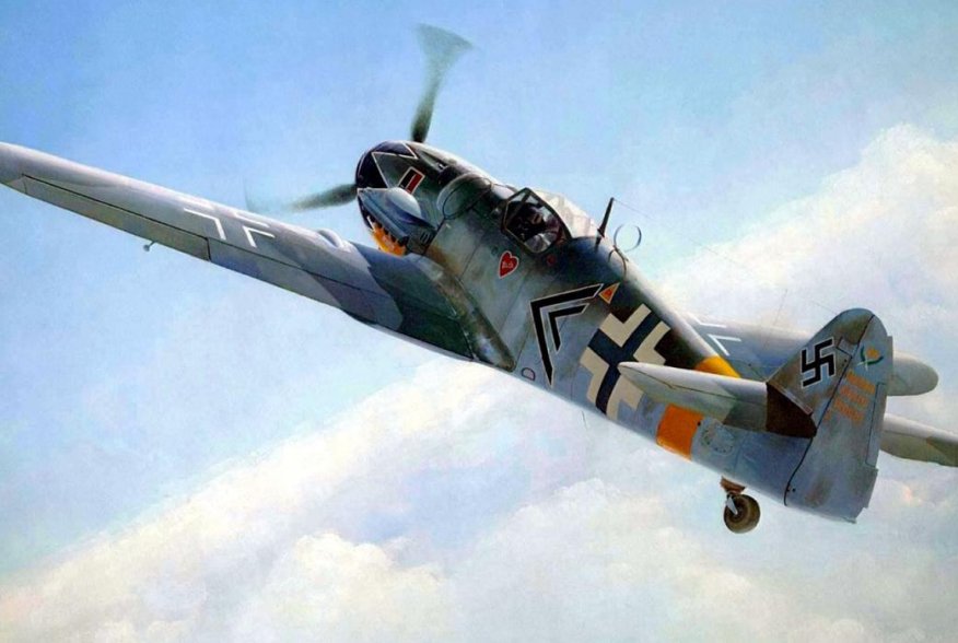 1944 Messerschmitt Bf 109 G Erich Hartmann JG52. Robert Sullivan.