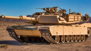 M1 Abrams Tank on the Sand