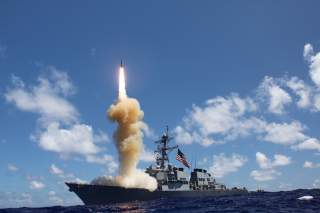 The guided-missile destroyer USS Fitzgerald (DDG 62) launches a Standard Missile-3 (SM-3) as apart of a joint ballistic missile defense exercise. America's Sailors are Warfighters, a fast and flexible force deployed worldwide