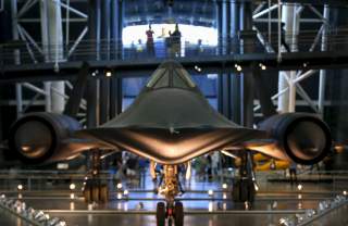 A Lockheed SR-71 Blackbird is seen at the Udvar-Hazy Smithsonian National Air and Space Annex Museum in Chantilly, Virginia August 28, 2015. REUTERS/Gary Cameron