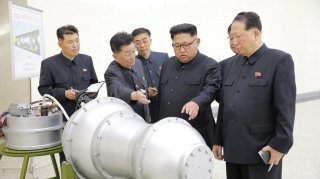 North Korean leader Kim Jong Un provides guidance on a nuclear weapons program in this undated photo released by North Korea's Korean Central News Agency (KCNA) in Pyongyang September 3, 2017. KCNA via REUTERS