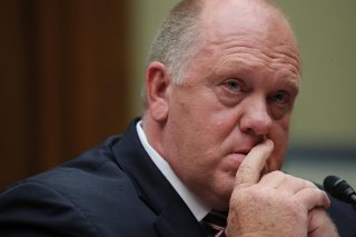 Former Acting Director of U.S. Immigration And Customs Enforcement (ICE) Tom Homan testifies during a House Oversight and Reform Civil Rights and Civil Liberties Subcommittee hearing on 