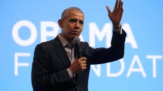 Former U.S. President Barack Obama speaks during an Obama Foundation event in Kuala Lumpur, Malaysia, December 13, 2019. REUTERS/Lim Huey Teng