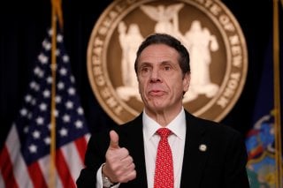 New York Governor Andrew Cuomo delivers remarks at a news conference regarding the first confirmed case of coronavirus in New York State in Manhattan borough of New York City, New York, U.S., March 2, 2020. REUTERS/Andrew Kelly