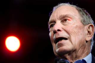 Then-Democratic U.S. presidential candidate Michael Bloomberg speaks at his Super Tuesday night rally in West Palm Beach, Florida, U.S., March 3, 2020. REUTERS/Marco Bello