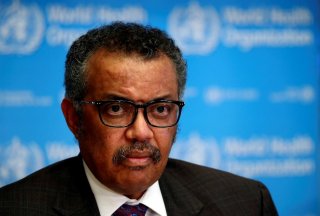 Director General of the World Health Organization (WHO) Tedros Adhanom Ghebreyesus attends a news conference on the situation of the coronavirus (COVID-2019), in Geneva, Switzerland, February 28, 2020. REUTERS/Denis Balibouse