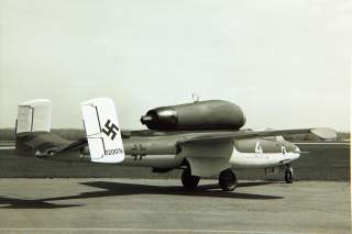 Heinkel, He 162, Spatz Volksjager. San Diego Air and Space Museum Archive.