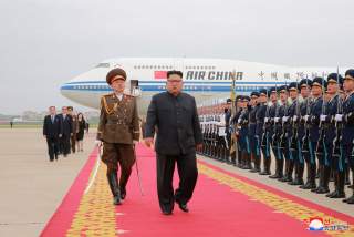 North Korean leader Kim Jong Un is seen returning to North Korea after the summit with U.S. President Donald Trump, in this picture released on June 13, 2018 by North Korea's Korean Central News Agency. KCNA via REUTERS ATTENTION EDITORS - THIS PICTURE WA
