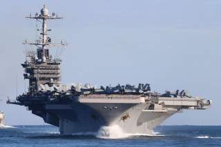 By Official U.S. Navy Page from United States of AmericaMC2 Thomas Gooley/U.S. Navy - A U.S. Navy aircraft carrier transits the Atlantic Ocean., Public Domain, https://commons.wikimedia.org/w/index.php?curid=69109806