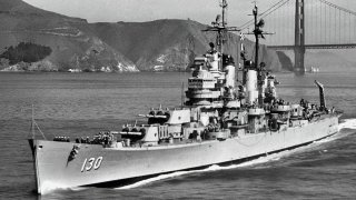 Baltimore-Class Heavy Cruiser U.S. Navy.