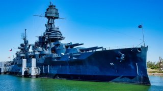 Battleship USS Texas Back in 2011