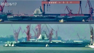 China Aircraft Carrier Fujan Type 003 Progress
