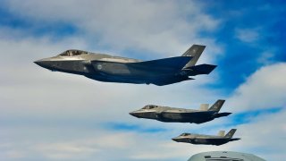 F-35 in Formation