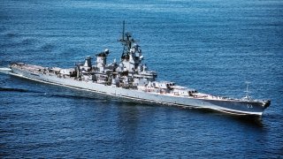 Iowa-Class Battleship 1980s U.S. Navy