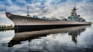 Iowa-Class USS Wisconsin Battleship