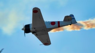 Japan Zero Fighter from World War II