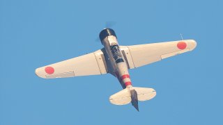 Japan Zero Fighter from World War II