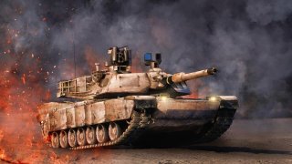 M1 Abrams Tank Artist Image