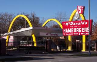 McDonalds museum (Ray Kroc's first ( April 1955) franchised restaurant in the chain, similar in style to the McDonald brothers 1953 franchised restaurants in Phoenix, Arizona and Downey, California ), Des Plaines, Illinois, USA.