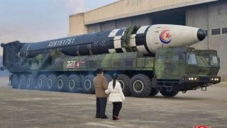 North Korea ICBM KCNA Photo