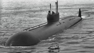 Papa-Class Submarine Russian Navy