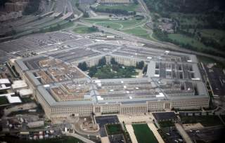 FILE PHOTO: Aerial view of the United States military headquarters, the Pentagon, September 28, 2008. REUTERS/Jason Reed/File Photo