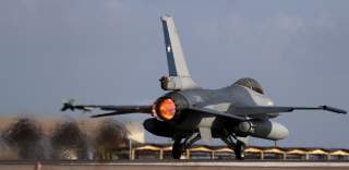 A Chilean Air Force F-16 jet fighter takes off from an airbase during CRUZEX, a multinational air exercise hosted by the Brazilian Air Force, in Natal, Brazil November 21, 2018. REUTERS/Paulo Whitaker