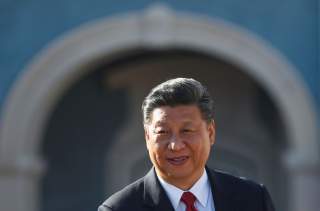 China's President Xi Jinping arrives for a meeting with Portugal's Prime Minister Antonio Costa at Queluz Palace in Queluz, Portugal, December 5, 2018. REUTERS/Rafael Marchante