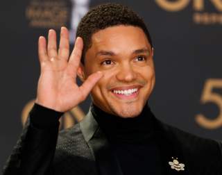 50th NAACP Image Awards – Photo Room – Los Angeles, California, U.S., March 30, 2019 – Trevor Noah poses backstage. REUTERS/Mike Blake