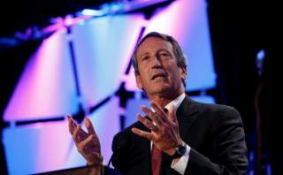 FILE PHOTO: U.S. Representative Mark Sanford (R-SC) speaks at the Liberty Political Action Conference (LPAC) in Chantilly, Virginia September 19, 2013. REUTERS/Kevin Lamarque/File Photo