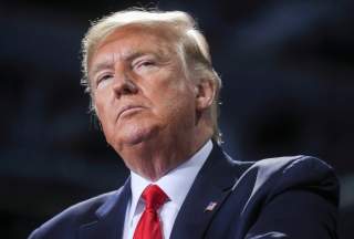 U.S. President Donald Trump looks on during a campaign rally in Battle Creek, Michigan, U.S., December 18, 2019. REUTERS/Leah Millis?